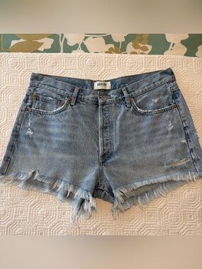 AGOLDE Parker Vintage Cutoff Denim Shorts